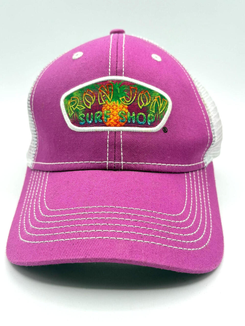 EUC Ron Jon Surf Shop Purple Embroidered Adjustable Cap